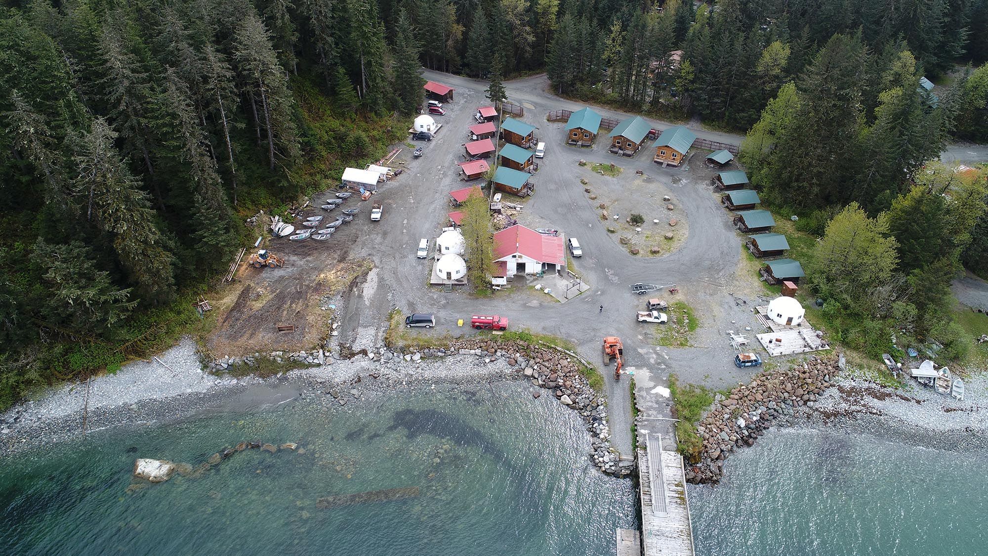 Alaska fishing lodge